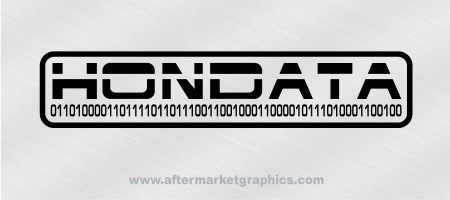 Hondata Decals - Pair (2 pieces)